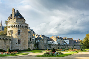 Fototapeta na wymiar The medieval city of Vannes, Brittany