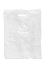 Plastic packet isolated