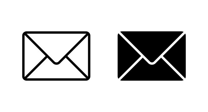 Envelope icon, Mail icon vector for web, computer and mobile app