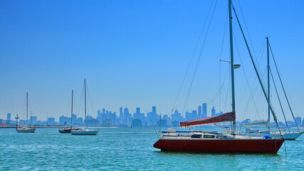 Fototapeta premium The city of Melbourne, Australia