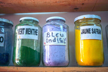 Colors in jars
