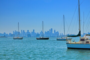 Obraz premium The city of Melbourne, Australia