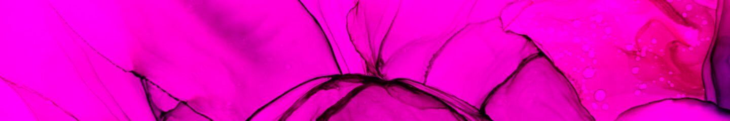 Girly Watercolor. Fuchsia Hippie Batik. Magenta