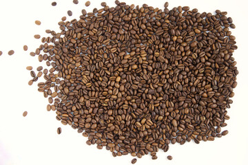 焙煎したコーヒー豆、ゲイシャ種