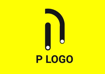 P Professional Modern Logo Design
