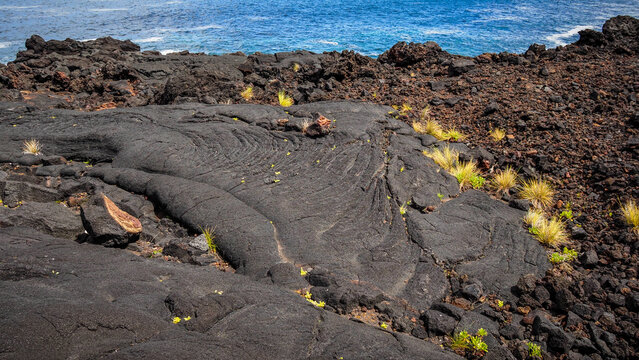 The landscape of Pico Island in the Azores