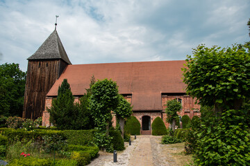 The seaman's church in Prerow from the 18th century