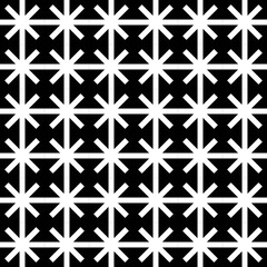 seamless pattern white lines isolated on black background