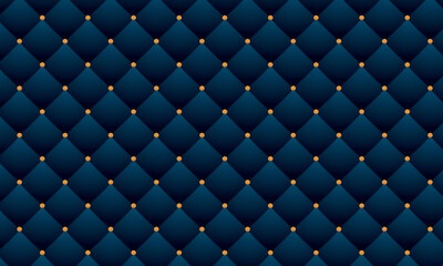 luxury seamless pattern blue and gold for background