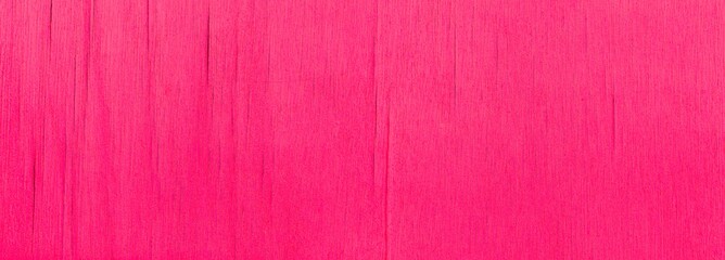 Panorama of Red vintage wooden table top pattern texture and seamless background