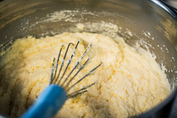 flour and eggs