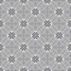 Vector pattern with symmetrical elements . Modern stylish abstract texture. Repeating geometric tiles from 

striped elements.Black and white pattern.