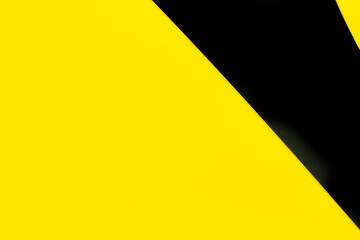 Yellow and Black Geometric Design