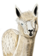Fototapeta premium Alpaka