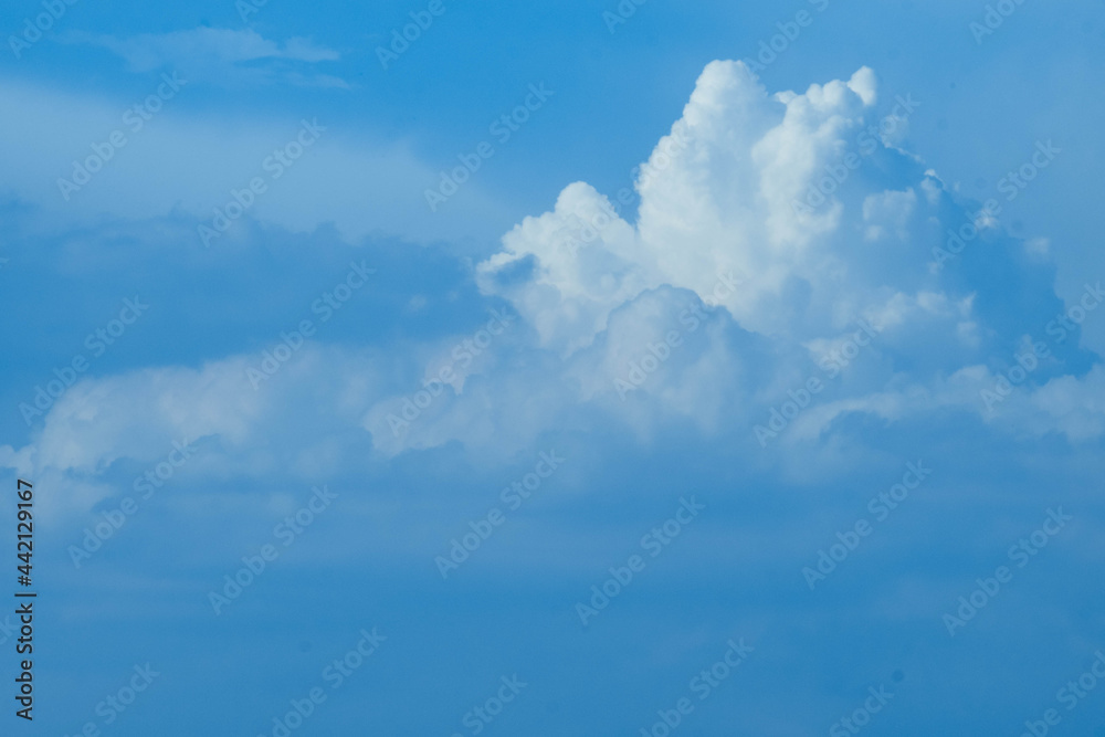 Wall mural abstract nature blue sky