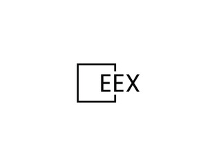 EEX Letter Initial Logo Design Vector Illustration