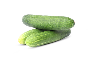 cucumber isolated on white background