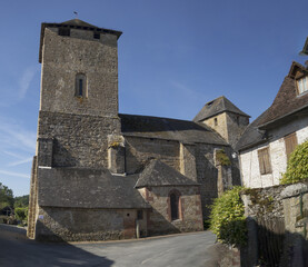 Fototapeta premium Santiago de Compostela,Sur les chemins de Compostelle, Way of St James.