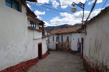 Peru Cusco - Street photo old city area