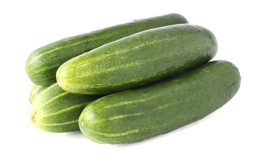 cucumber isolated on white background