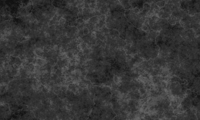 Obraz na płótnie Canvas Dark grunge texture with noise and spots in black colors. Abstract background