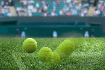 Wimbledon tennis grass court
