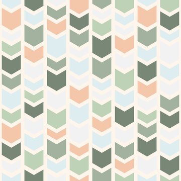 Seamless pattern of simplicity geometric chevron arrows in flat style. ready to use for cloth, textile, wrap and other.