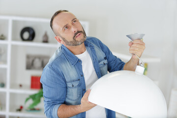 installing a spotlight in the room