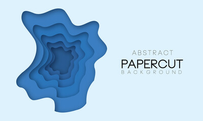 Fototapeta na wymiar Abstract shapes in different blue colors. Background for banner, presentations, flyers, posters.