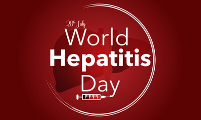 world hepatitis day World Hepatitis Day Banner For 28th Of July