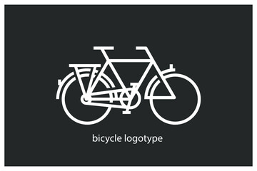 Bicycle. Bike logo.
