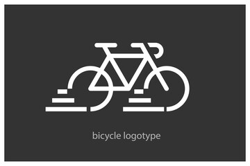 Bicycle. Bike logo.