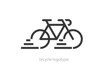 Bicycle. Bike logo.