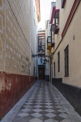 Obraz premium View of the street in Seville