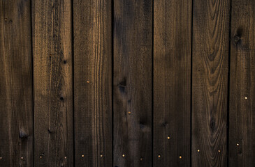 Fototapeta premium Dark wooden background, wooden wall, wooden floor, dark board