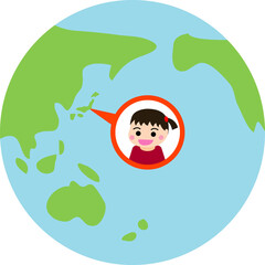 地球ー発見ー子供