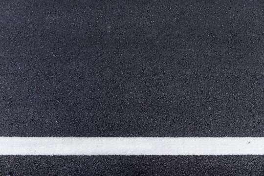 asphalt road texture and background. flat lay. top view