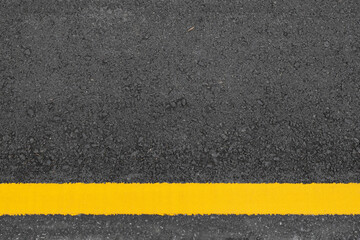 Fototapeta premium asphalt road texture and background. flat lay. top view