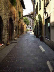 Narrow street in Italy