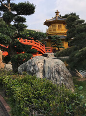 Fototapeta premium Traditonal Hong Kong park