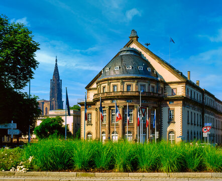Op&eacute;ra National du Rhin, das Strassburger Opernhaus, Stra&szlig;burg, Elsass, Frankreich