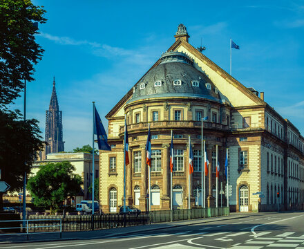 Op&eacute;ra National du Rhin, das Strassburger Opernhaus, Stra&szlig;burg, Elsass, Frankreich