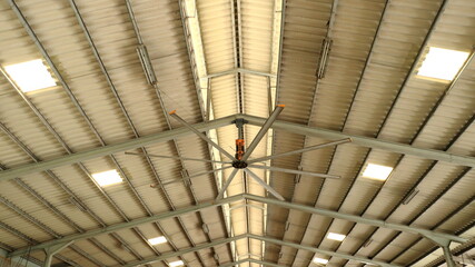 ceiling fans on large buildings
