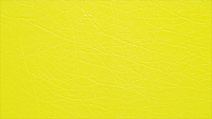 Texture of yellow leather for decorative background.
