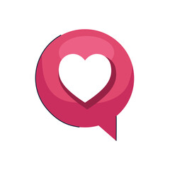 heart social media icon