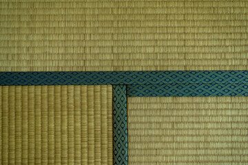 日本の伝統　家屋のたたみ　バックイメージ　畳　背景素材　Japan tradition House folding Back image tatami mat background material