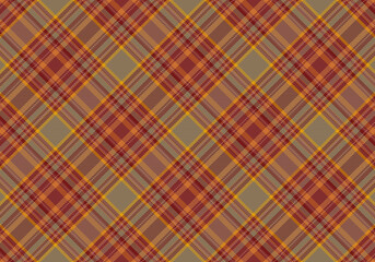 Seamless tartan plaid pattern background. Fabric texture. Vector.