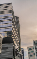 office buildings in Brickell Miami Florida usa district window skyscraper  sky 