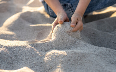 sand , boy ,  beach , rest , time