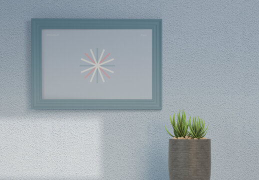 Horizontal Frame Mockup